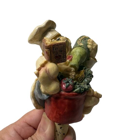 WINE THINGS UNLIMITED | Vintage 2000 Chef Wine Bottle Stopper New in Box - Picture 9 of 14